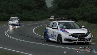 HONDA CIVIC FC POLIS  BATANG KALI  ASSETTO CORSA [upl. by Erreit]