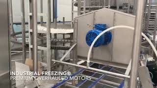 Industrial Freezing® PREMIUM Overhauled Motors for Frigoscandia GCM7 Spiral Freezer [upl. by Buckler]