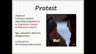 Vocabulary Lesson Unit 41 50 part 1Noise reduced [upl. by Sophey]