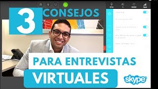 Entrevistas Virtuales  Episodio 51  CONSIGUE TU TRABAJO [upl. by Lepine]