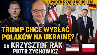 Groźny plan Trumpa Wojsko Polskie gwarantem Ukrainy — dr Krzysztof Rak i Piotr Zychowicz [upl. by Seuqram]