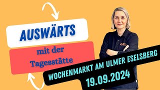 Mein Markt dein Markt unser Markt auf dem Wochenmarkt des Ulmer Eselsberg [upl. by Stinky]