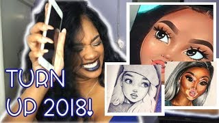 My Favorite Drawings 2017 Recap  New Year Inspiration  2018 TURN UP ﾉ≧∀≦ﾉ [upl. by Enymzaj]