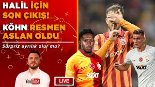 Derrick Köhn resmen Aslan  Halil Dervişoğlu karar aşamasında  Kazımcan ayrılığı… [upl. by Gorga]