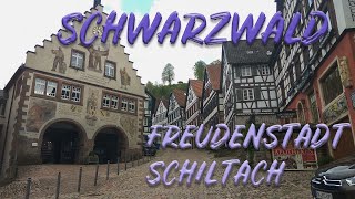 FREUDENSTADT der größte Platz und SCHILTACH eine der SCHÖNSTEN STÂDTE🏠 im Schwarzwald🇩🇪 [upl. by Jeffie]