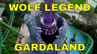 Wolf Legend at Gardaland  New for 2024 [upl. by Jonell]