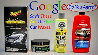 Meguiars Gold Class TurtleWax Ceramic Graphene Chemical Guys Butter Wet Mothers Pure Brazilian Waxes [upl. by Colt]