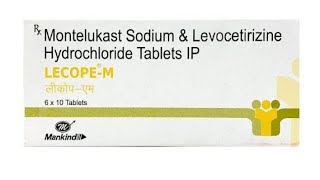 Lecope M Table Use Hindi LevocetirizineampMontelukast Levocetirizine amp Montelukast [upl. by Lan]