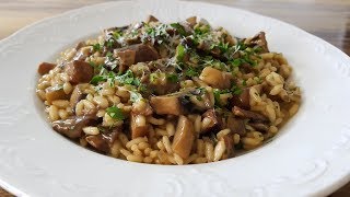 How to Make Mushroom Risotto  Best Mushroom Risotto Recipe [upl. by Stroup]