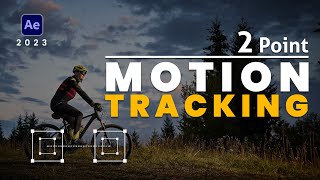 2 Point Tracking in After Effects 2023  Part 2 [upl. by Hagan]