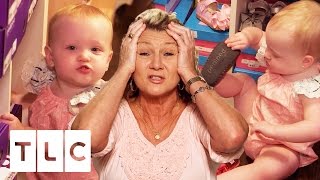 Grandma Mimi Cant Control the Quintuplets Shoe Shopping  Outdaughtered  S2 Episode 5 [upl. by Tigges]