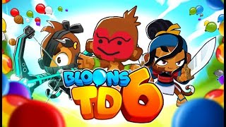 🔴Insane Strategies to Defeat Bloons in Bloons TD6 🔥🔴 [upl. by Airdnax586]