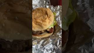 My Double Bacon Cheeseburgeramp Fries with A large Diet Coke shorts food foodie burger 5guys [upl. by Miriam]