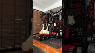 The Best Back Exercise on TYTAX Machine  Strengthen Your Back homegymmotivation homegymtraining [upl. by Wales10]