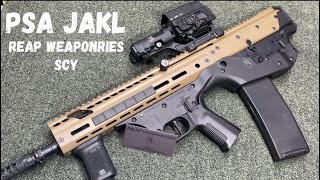 PSA Jakl Bullpup conversion with the Reap Weaponries SCY Chassis [upl. by Luapnaes]