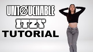 TUTORIAL UNTOUCHABLE  ITZY  EXPLICADO en ESPAÑOL [upl. by Elletnwahs]