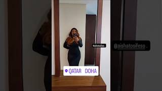 Bimbo Ademoye in Doha Qatar 🇶🇦 [upl. by Gerek]