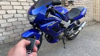 Motorcycle alarm SteelMate 886E1 install from MotoTuninglv [upl. by Airtina570]