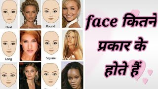 face kitne Prakar ke Hote Hain different type of face face knowledge [upl. by Alvira]