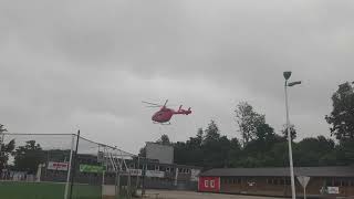 Martin Flugrettung MD902 Notar takes off [upl. by Refinnej]