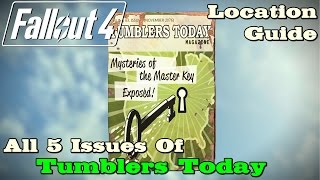 Fallout 4 ★ All 5 quotTumblers Todayquot Magazines Location Guide [upl. by Gerson353]