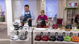 KitchenAid 13cup Exact Slice Food Processor with Dicing Kit on QVC [upl. by Cyprio]