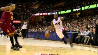 Dwyane Wade dunk on Varejao again and Moon in 2010 HD [upl. by Annekam939]