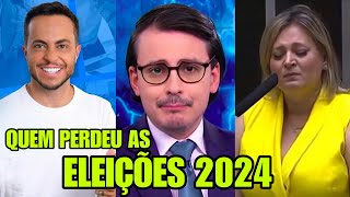 25 FAMOSOS QUE NÃO SE ELEGERAM NAS ELEIÇÕES 2024 e os QUE FORAM ELEITOS [upl. by Cirre]