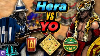 Lithuanians vs Aztecs  1v1 Arabia  vs Yo  AoE2 [upl. by Ber]