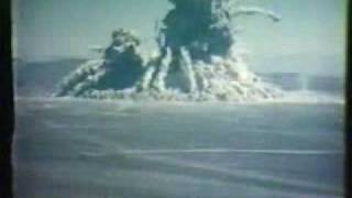 Sedan Nuclear Test Original Military Film [upl. by Aihsoem]