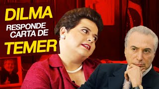 Dilma responde a Michel Temer [upl. by Aihsela727]