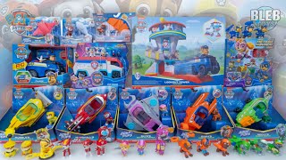 Paw Patrol toy Collection and Lookout Tower and Aqua Pups toy unboxing no talking toy review ASMR [upl. by Ainav]