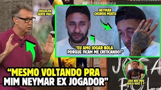 NEYMAR CHORA A0 VIVO CHOCA Mídia ESPORTIVA APÓS ANUNCIO DE RETORNO MAS NETO Neymar ex jogador [upl. by Renzo]