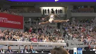 Simone Biles  Balance Beam  2024 Xfinity US Championships  Senior Women Session 2 Day 2 [upl. by Aivart662]