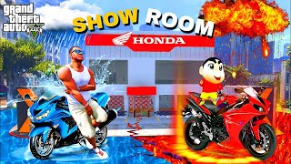 GTA 5  Shinchan amp Franklin Open New Honda Showroom  MALAYALAM  Paradox FTW [upl. by Hsizan]