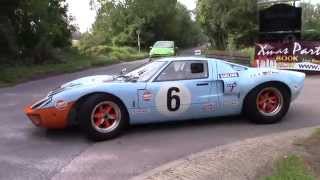 Gulf Racing Ford GT40  Sound and Accelerations [upl. by Fleisig]