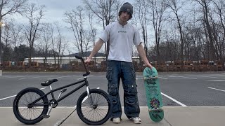 BMX VS SKATEBOARD… [upl. by Whallon]