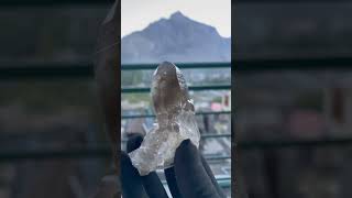 beautiful top rutile chlorine and clear quartz crystal from skardu pakistan quartzcrystal crystals [upl. by Agatha883]