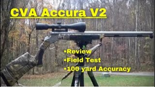 CVA Accura V2 Review and field test Is the V2 a 200 yard muzzleloader [upl. by Nirol]