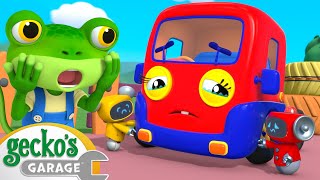 Clumsy Baby Truck  Geckos Garage  Trucks For Children  Cartoons For Kids [upl. by Ramedlaw650]