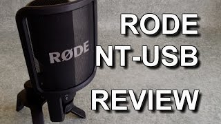 Review Rode NTUSB microphone [upl. by Hildegarde280]