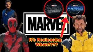 MCU RELEASE DATE CHANGES marvel mcu avengers [upl. by Verla]