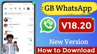 How to Download GB Whatsapp New Version 2024 GB Whatsapp New Version Update Kaise Karen 2024 [upl. by Gut454]