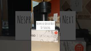 Nespresso Vertuo Next DeScaling nespressovertuo nespresso [upl. by Elonore740]