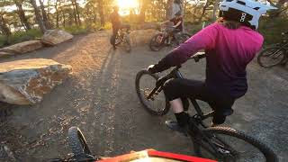 TASSIE SUNSET LAPS  HUMBUGS FREERIDE LINE [upl. by Zoi]