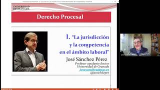 1 La jurisdicción y la competencia en el ámbito laboral 26 [upl. by Adnawyek284]