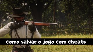 Red Dead Redemption II  Como salvar o jogo com cheats [upl. by Adyan]