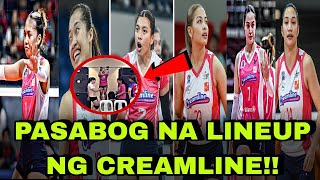 CREAMLINE PASABOG NA LINEUP  Jema Galanza SPOTTED sa TRAINING creamlineupdate [upl. by Englis776]