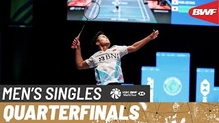 YONEX All England Open 2024  Viktor Axelsen DEN 1 vs Anthony Sinisuka Ginting INA 5  QF [upl. by Naenej]