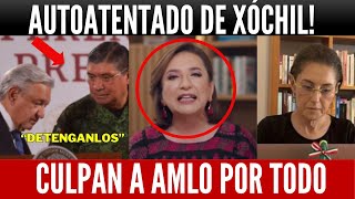 AUTOATENTADO DE XÓCHITL AMLO MUESTRA PRUEBAS SEDENA SE PONE BRAVA ESTO CAMBIA TODO [upl. by Milzie574]